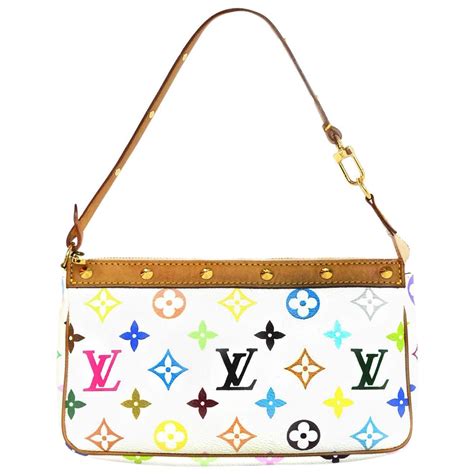 louis vuitton purse colorful letters